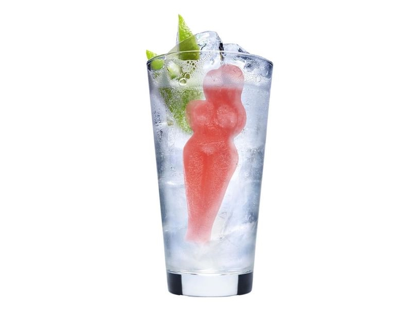 Freche Eiswürfel