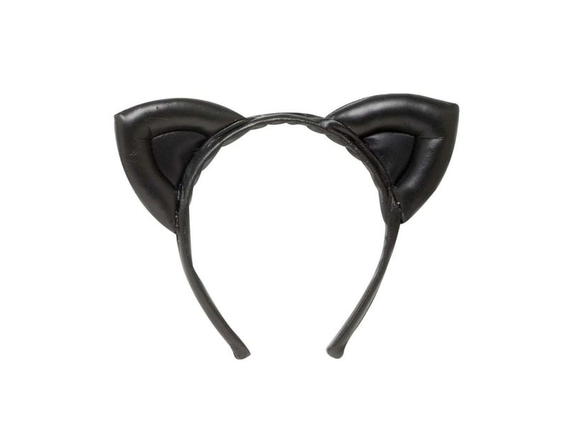 Katteører med Læderlook