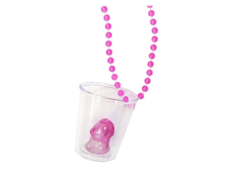 Schnapsglas-Halskette Mit Penis