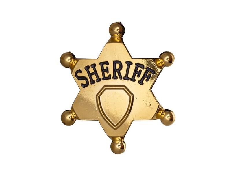 Sheriffstern, Metall