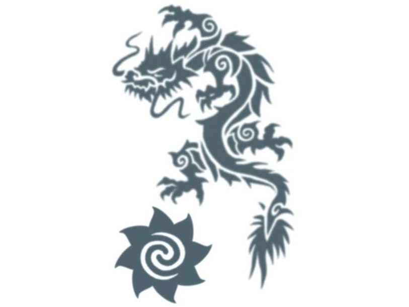Tatovering Tribal Dragon