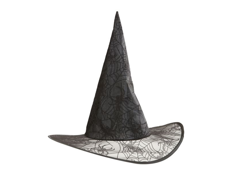 Hexenhut Mit Spinnennetz-Muster