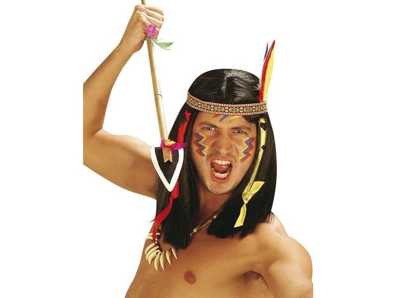 Comanche Indianerperücke