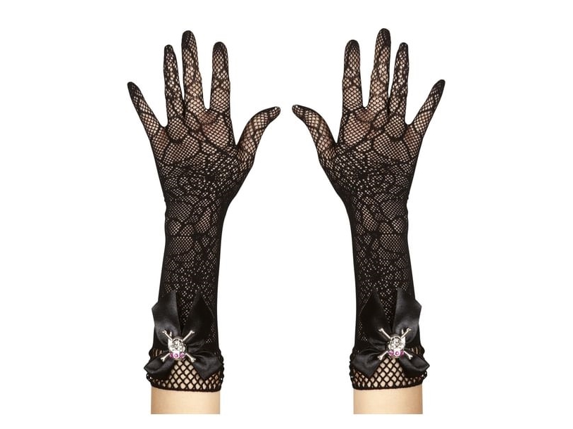Spinnennetz-Handschuhe