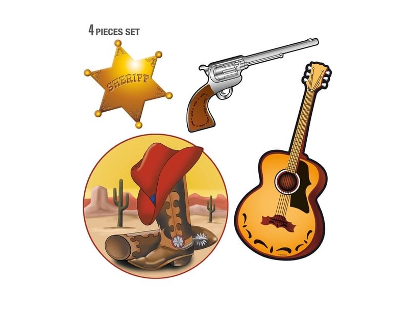 Cowboyfest Dekoration