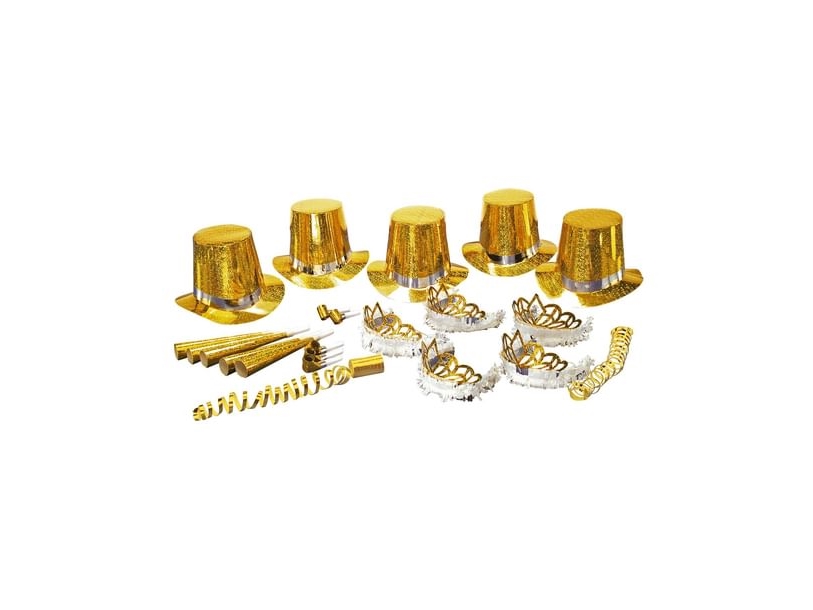 Goldenes Silvesterset Für 10 Personen