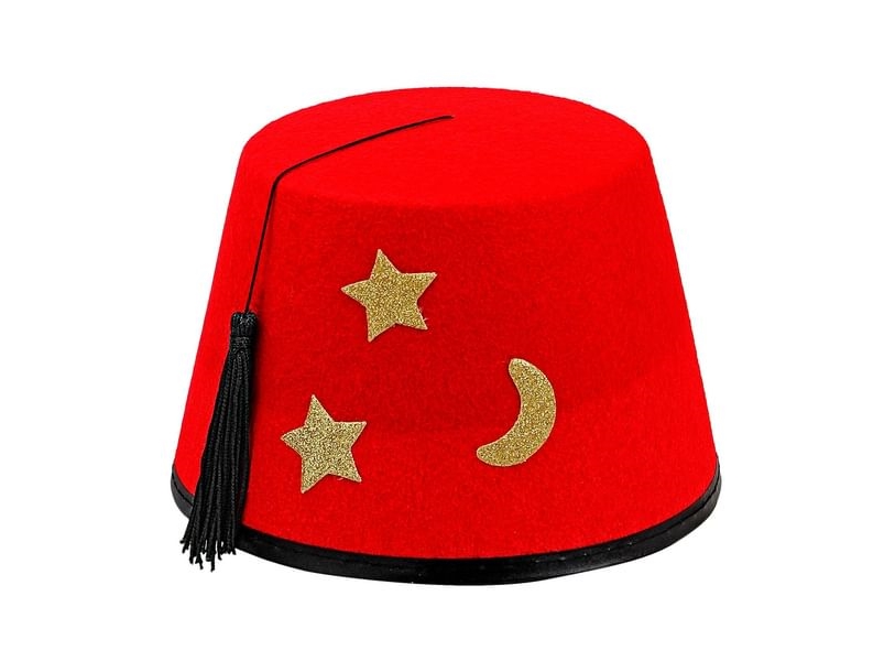 Roter Fez-Hut