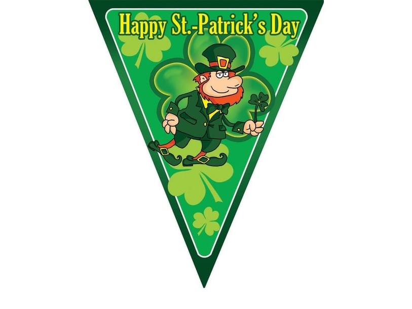 Sankt Patricks Dag Guirlande
