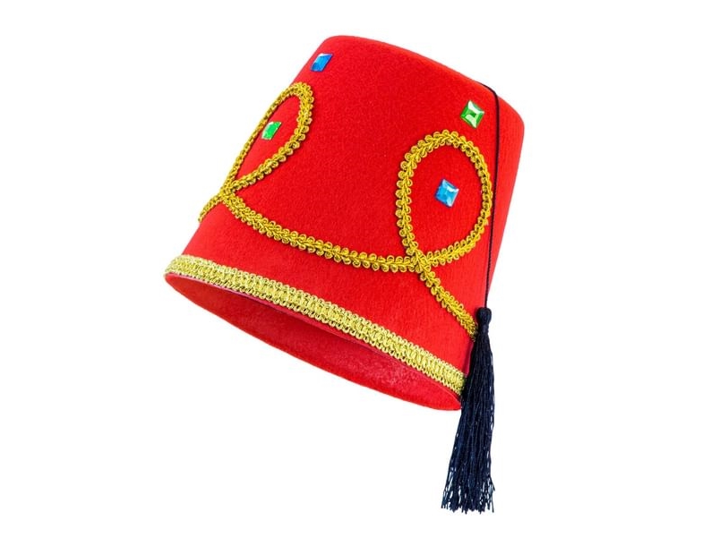 Roter Fez-Hut