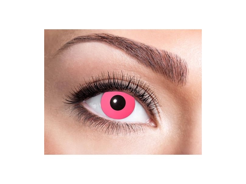 Pink Manga färgade linser, 12 md | Leksaker - Rollek - Kostym | GameStuff