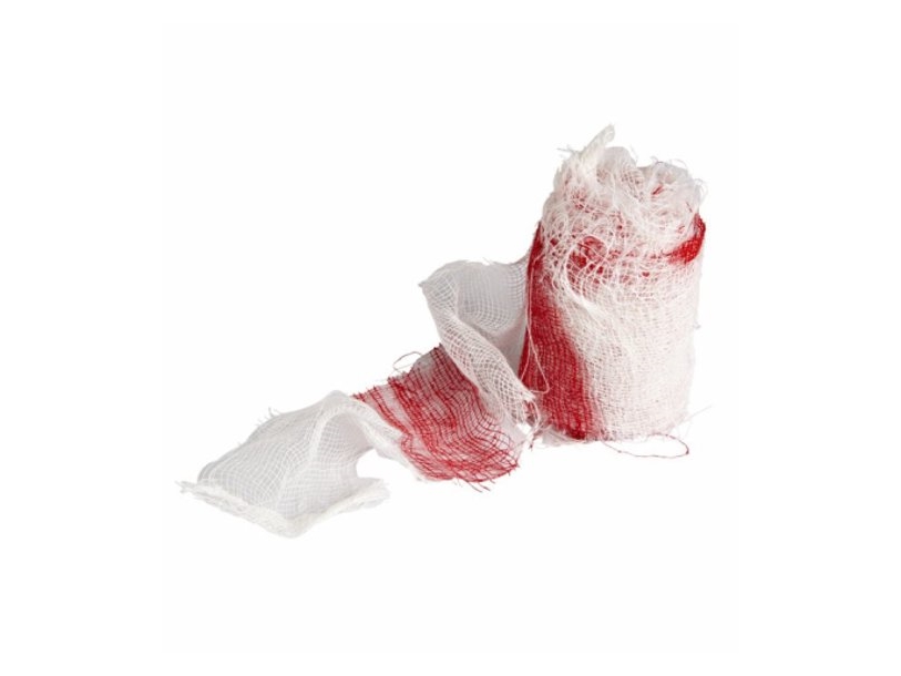 Blodig Bandage