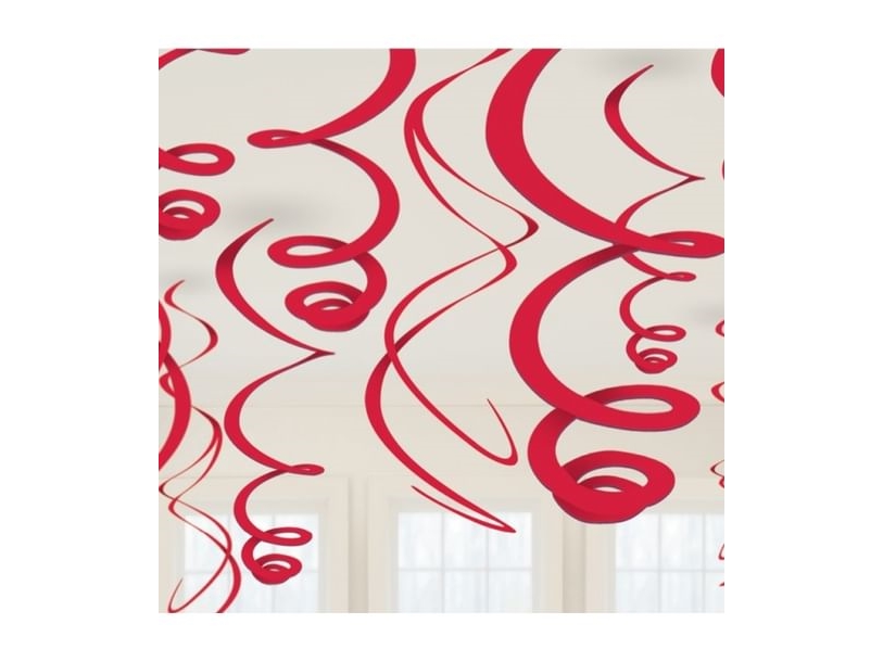 Röda spiraler | Catering - Dukar & Servetter - Dukar | GameStuff