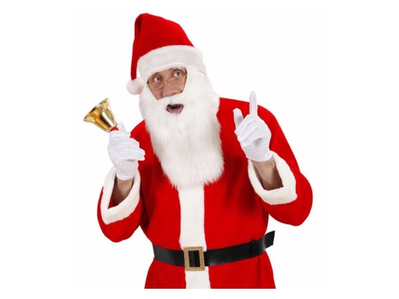 Weihnachtsmannmütze Mit Bart