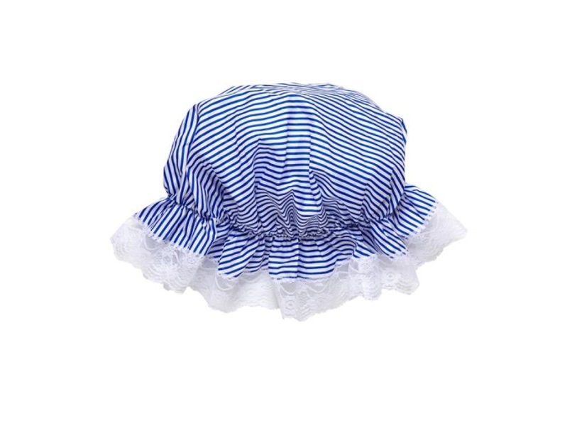 Nachtmütze, Blau Gestreift