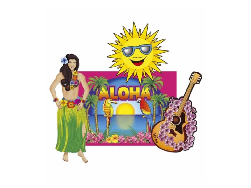 Hawaii Dekorationer