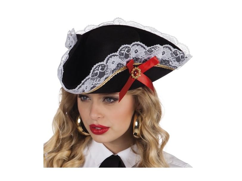 Stacey Piratenhut Mit Schleife