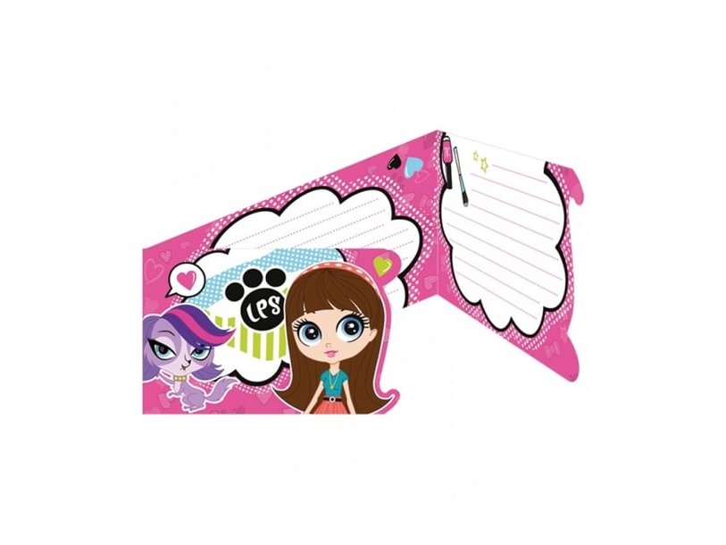 Littlest Petshop Invitationer