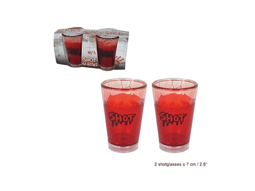 Blodige Shotglas