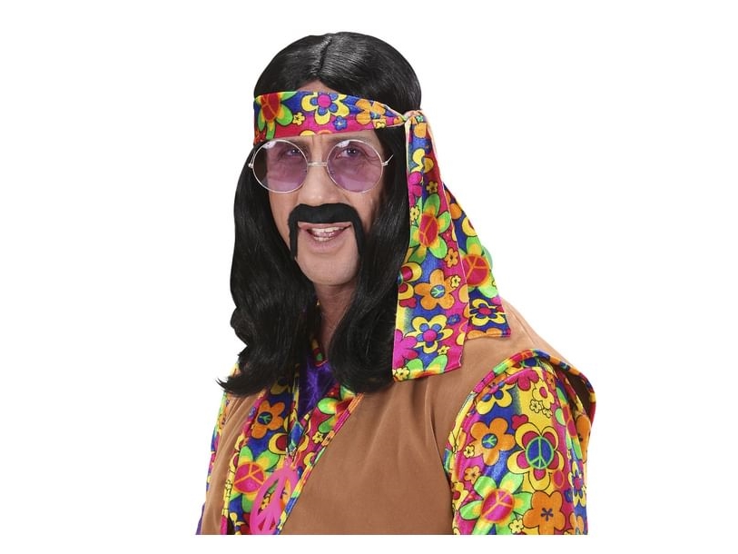 Sort Hippie Dude Paryk