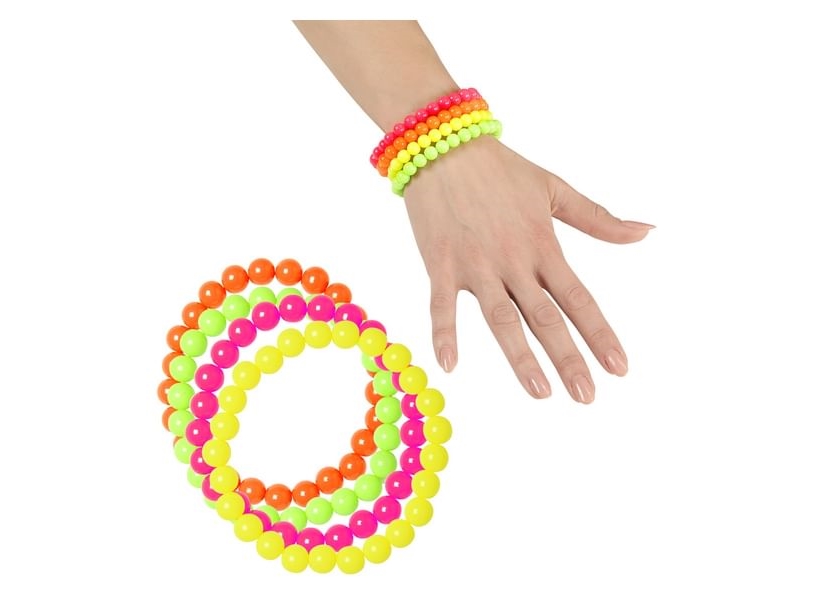 Neon Perlenarmband