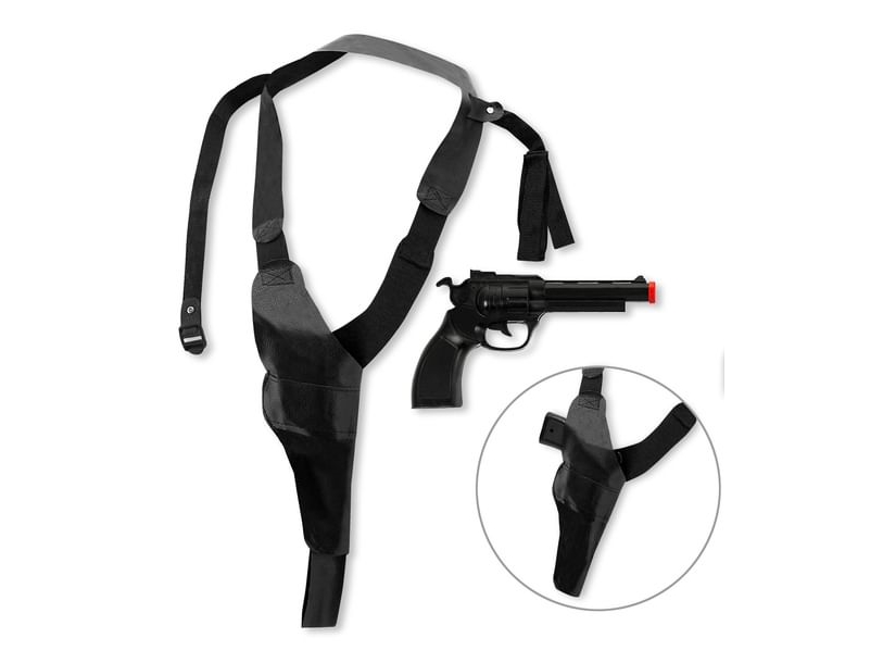 Schulterholster Mit Revolver