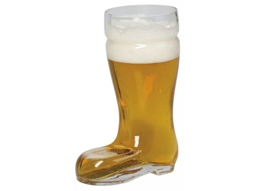 Bierstiefel 0,5 Liter.