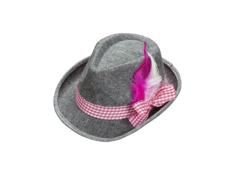 Oktoberfest Hatte med Fjer - One size