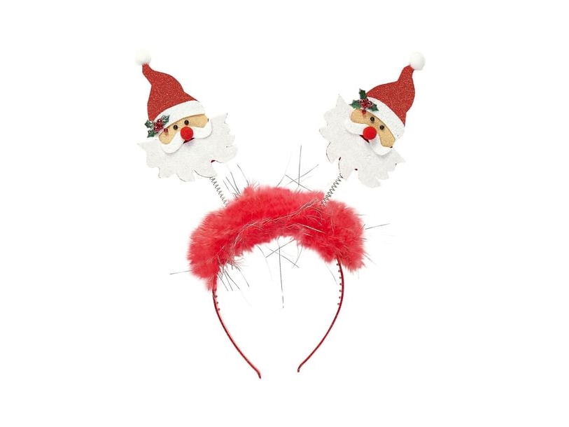 Haarband Mit Weihnachtsmann