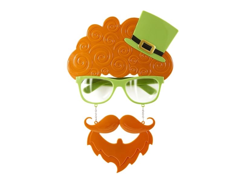 St.-Patrick's-Brillen Mit Bärten