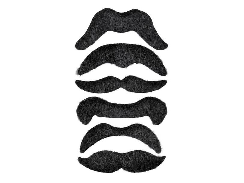 Cowboy-skägg, 6 st. | Leksaker - Rollek - Kostym tillbehör | GameStuff