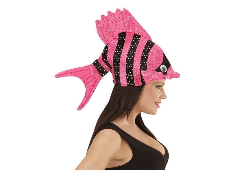 Hut Mit Tropischem Fisch, Rosa