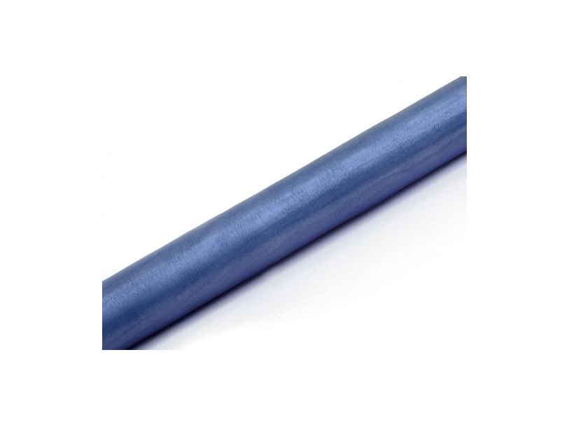 Dunkelblauer Organza