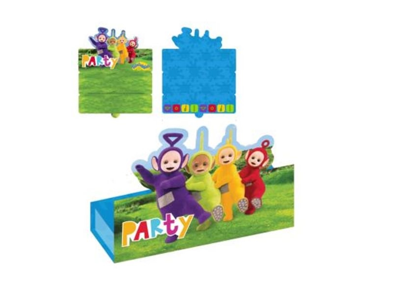 Teletubbies Invitationer