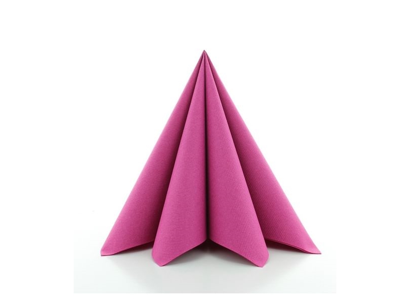 Airlaid-Servietten In Cerise