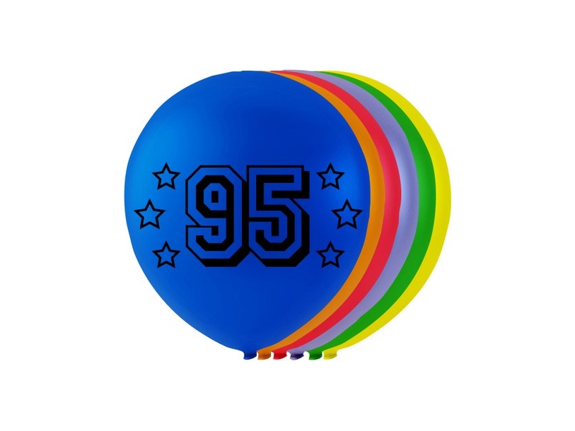 Luftballons Mit Der Nummer 95