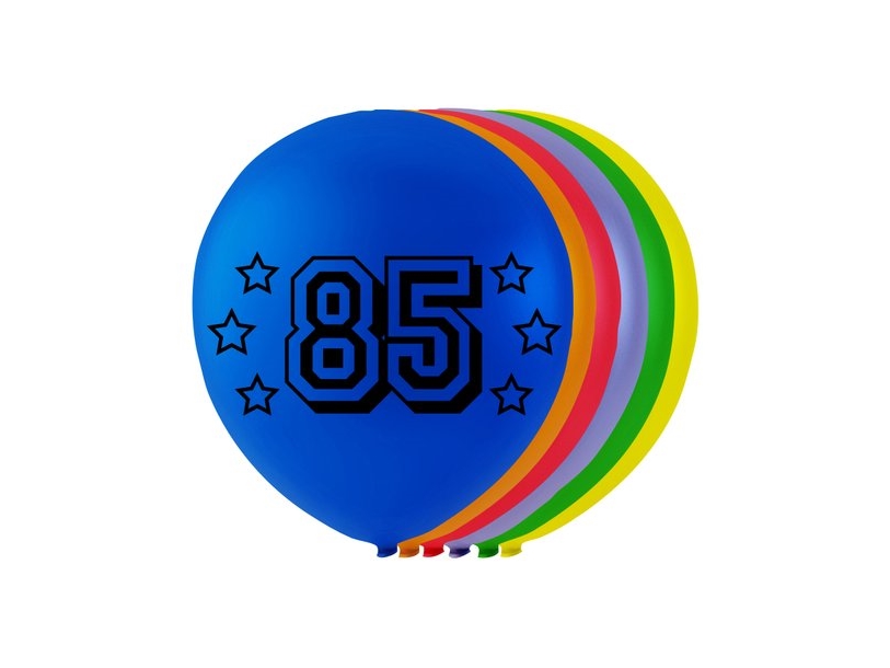 Luftballons Mit Der Nummer 85