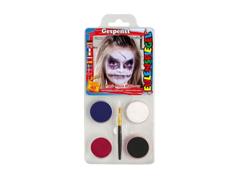 Eulenspiegel Spøgelse makeup