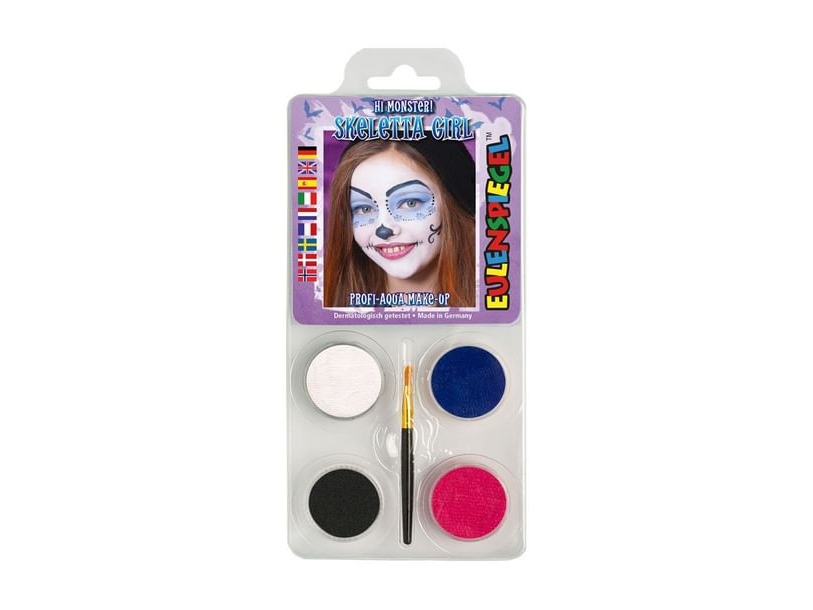 Eulenspiegel Skeletta Girl Makeup