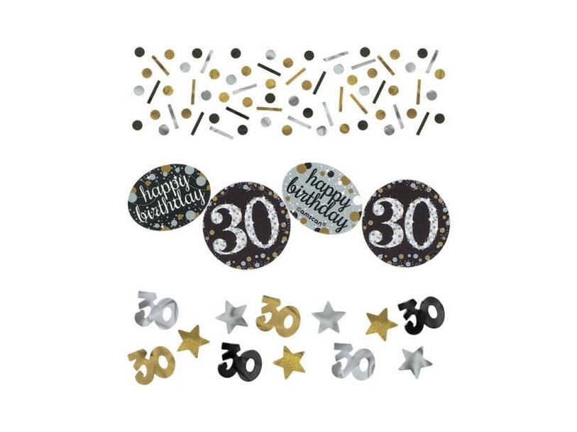 Konfetti 30 Jahre Sparkling