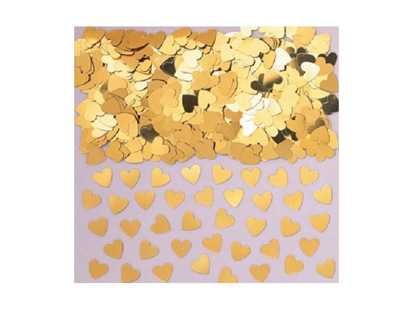 Goldherz-Konfetti