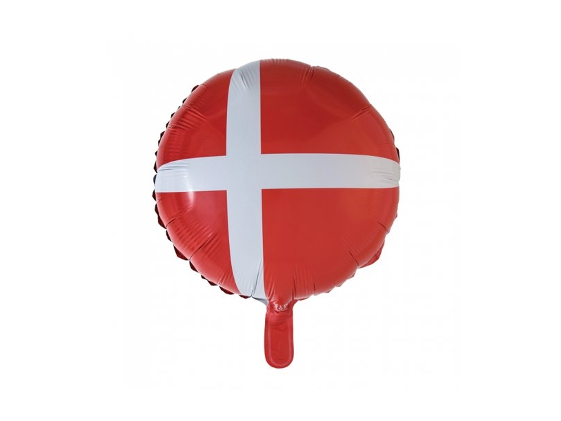 Folieballon Dannebrog
