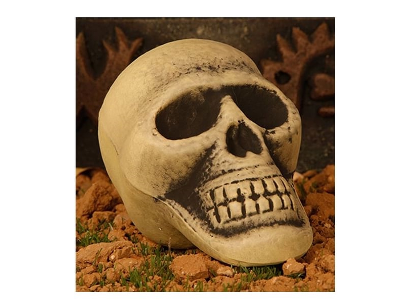 Totenkopf-Schaumstoff, 13 Cm