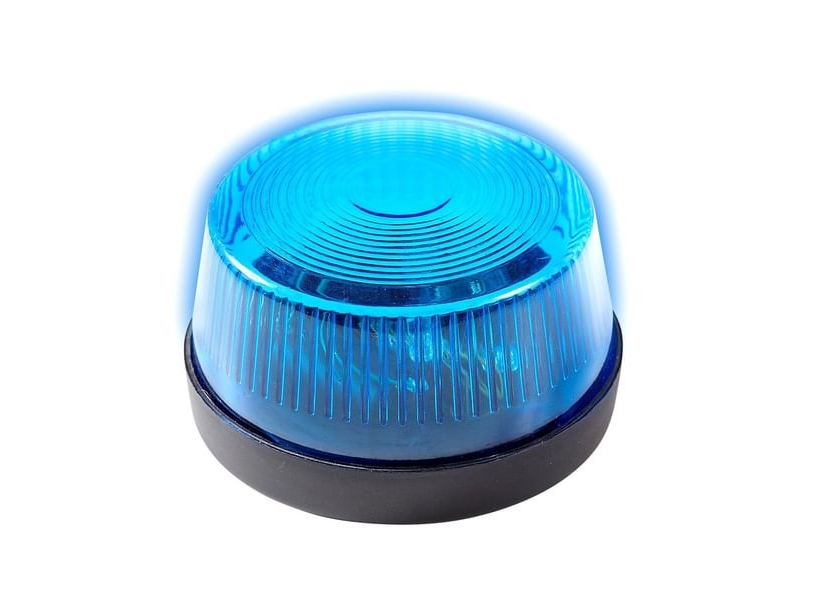 Blåt blink med sirene lyd | Leksaker - Rollek - Kostym tillbehör | GameStuff