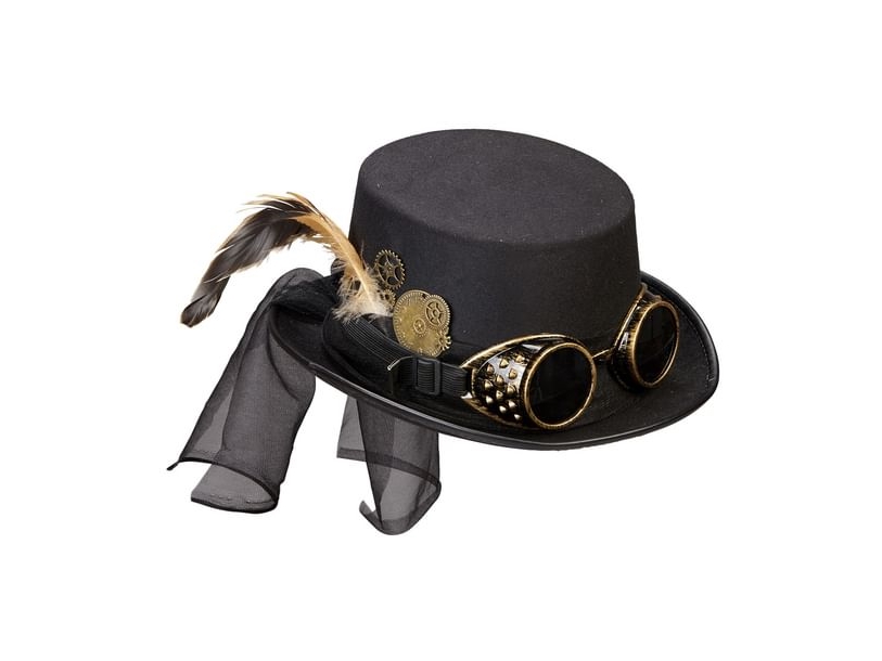 Steampunk Hat Med Goggles