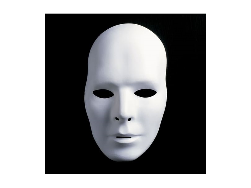 Vit mask, man | Leksaker - Rollek - Kostym | GameStuff