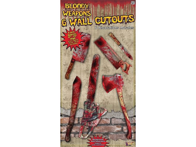 Blutige Waffen Dekoration