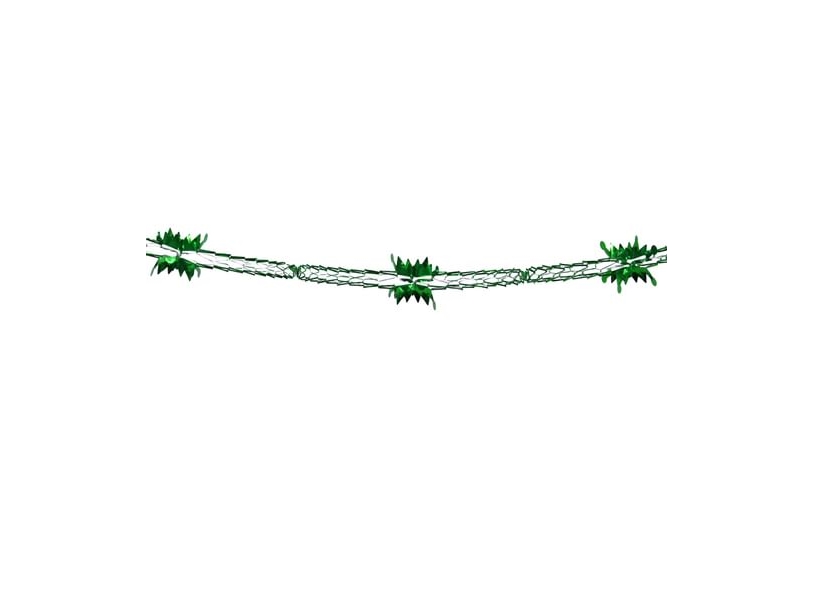 Grüne Girlande, 4 Meter.