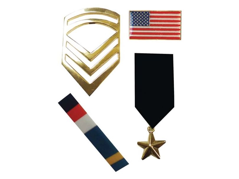 Militär-Pin-Set
