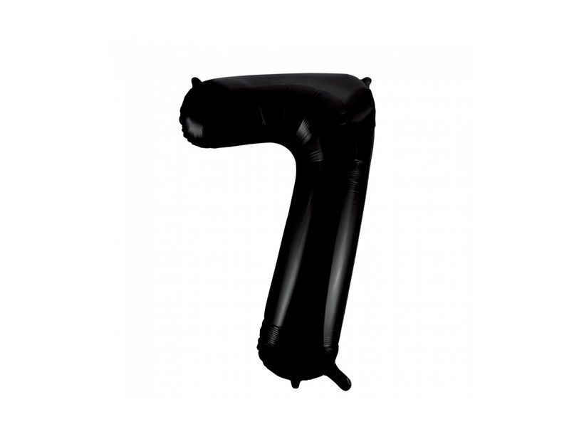 Folie Tal Ballon 7 Sort, 86 Cm