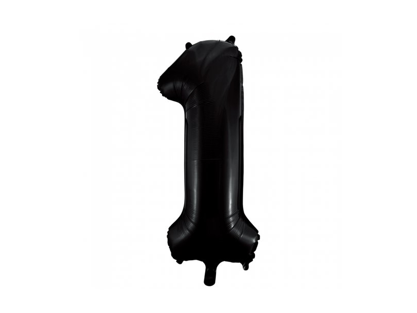Folie Tal Ballon 1 Sort, 86 Cm
